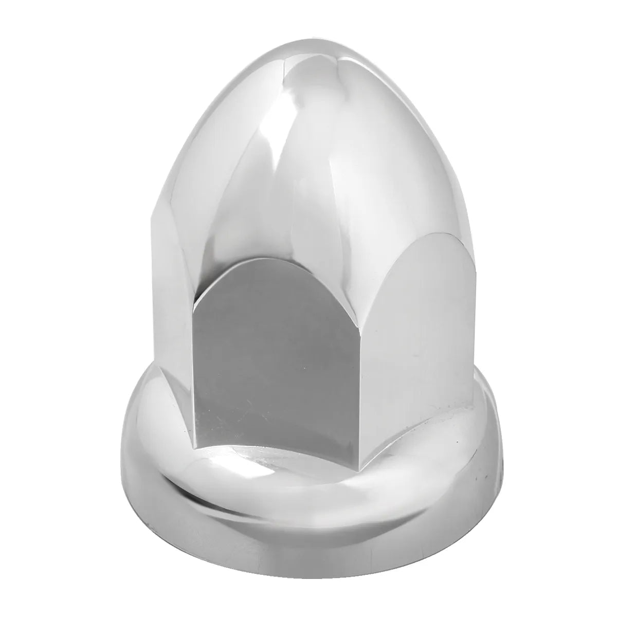 10276- BULLET CHROME PLASTIC PUSH-ON LUG NUT COVER