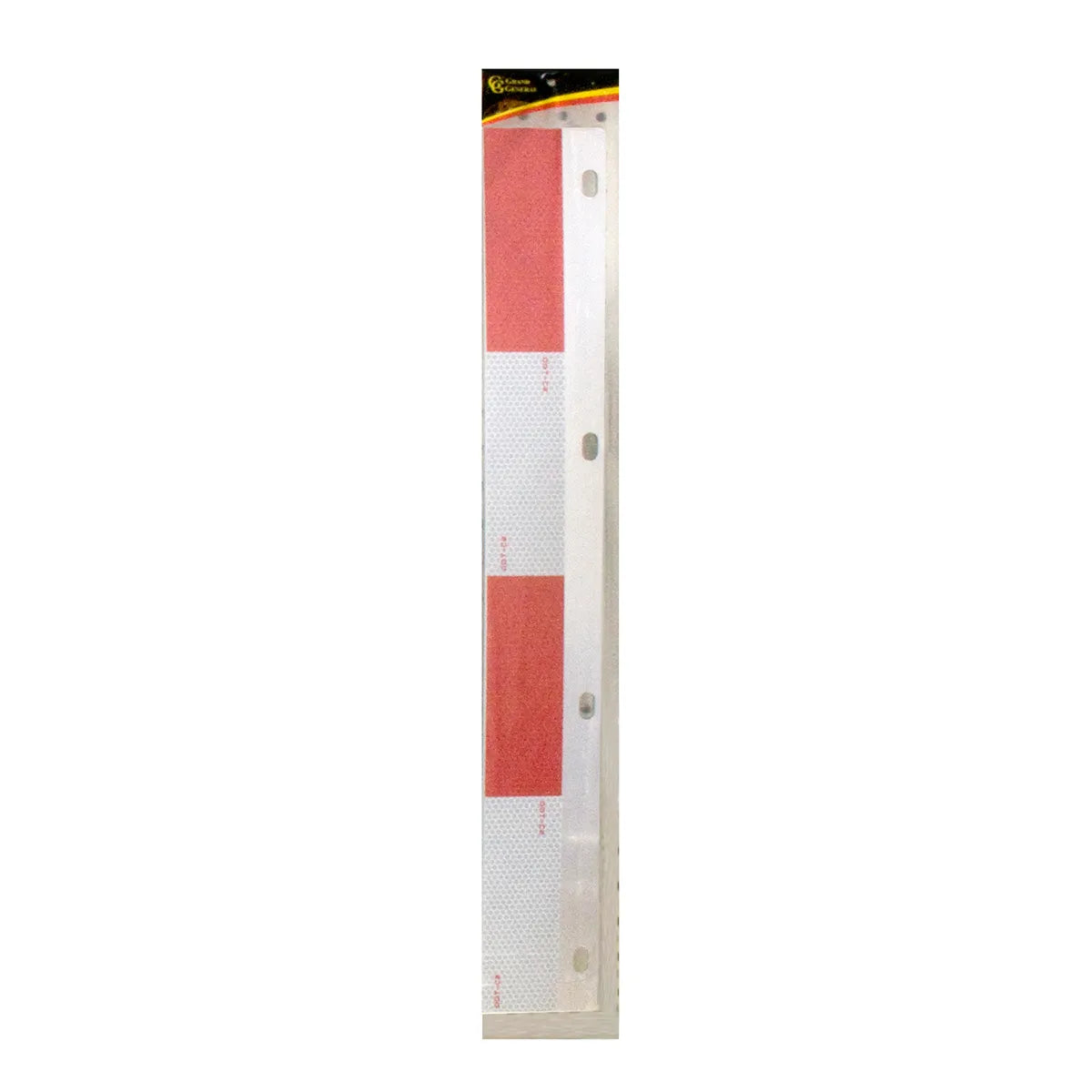 30961- ALUMINUM REFLECTOR TOP PLATES W/ DOT-C2 CONSPICUITY TAPE- STRAIGHT