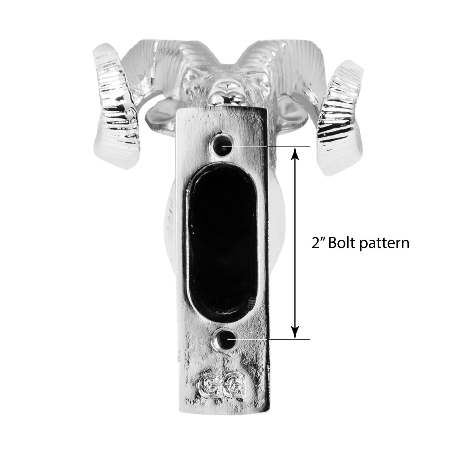 48052- RAM’S HEAD HOOD ORNAMENTS