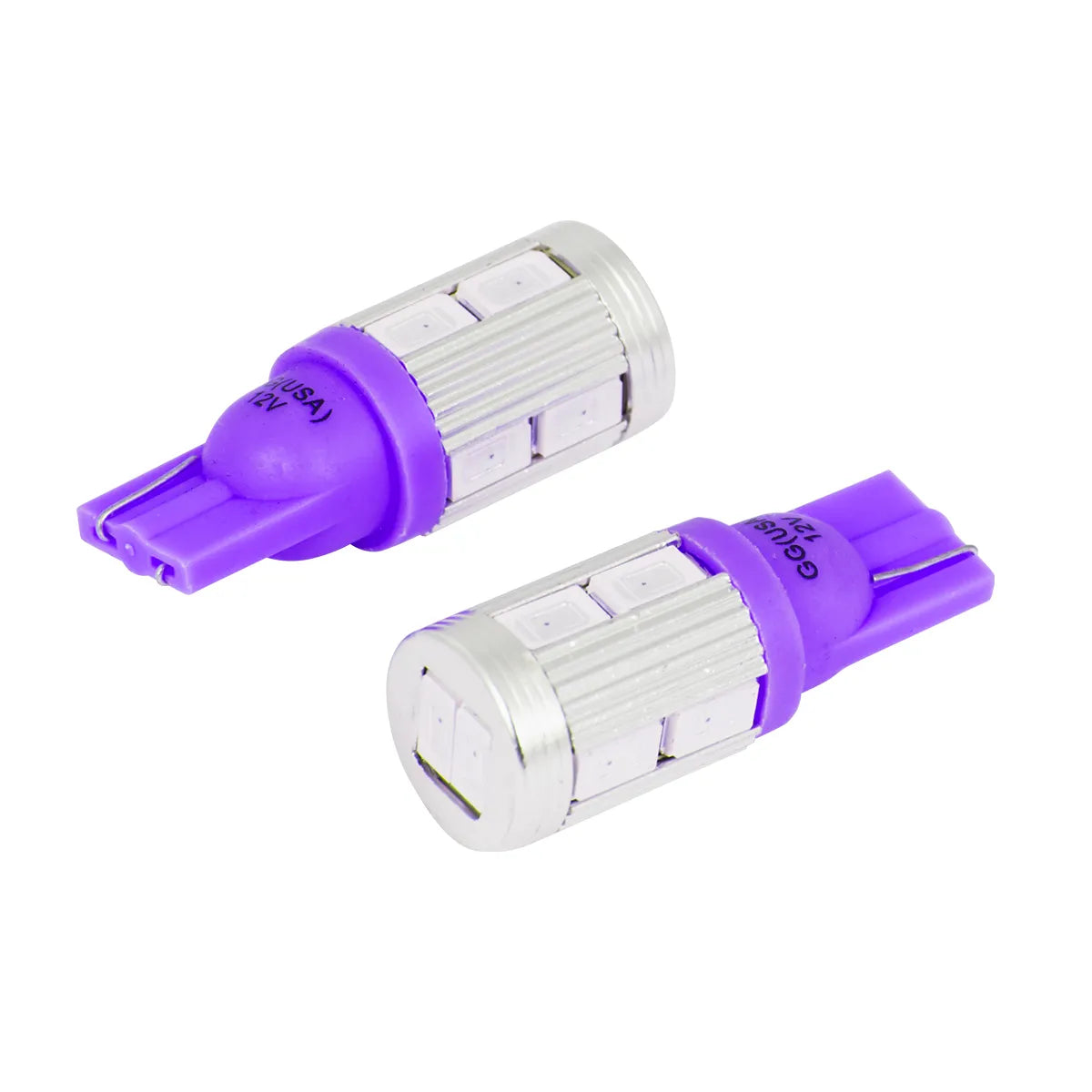 70615- 194/168 TOWER STYLE 10 HIGH POWER LED LIGHT BULB- PURPLE 2PK