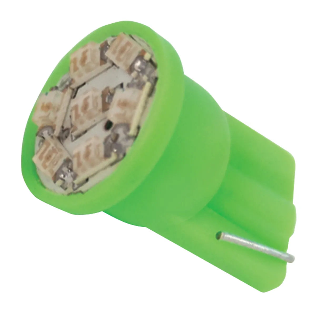 74902- 194/168 DOME TYPE 7 LED LIGHT BULB- GREEN