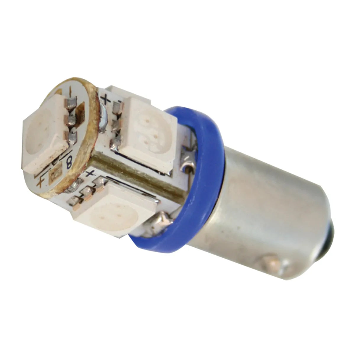 74951- 1895 TOWER STYLE 5 LED LIGHT BULB- BLUE 2 PK