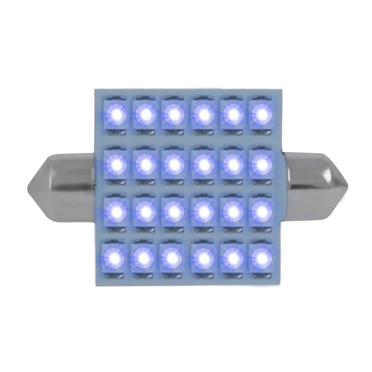 76111- 211-2 DOME TYPE 24 LED LIGHT BULB- BLUE