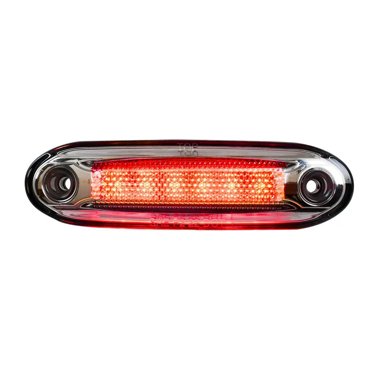 77596- 5-1/8″ RECTANGULAR LED SIDE MARKER LIGHT WITH UNDER GLOW EFFECT-RED/RED