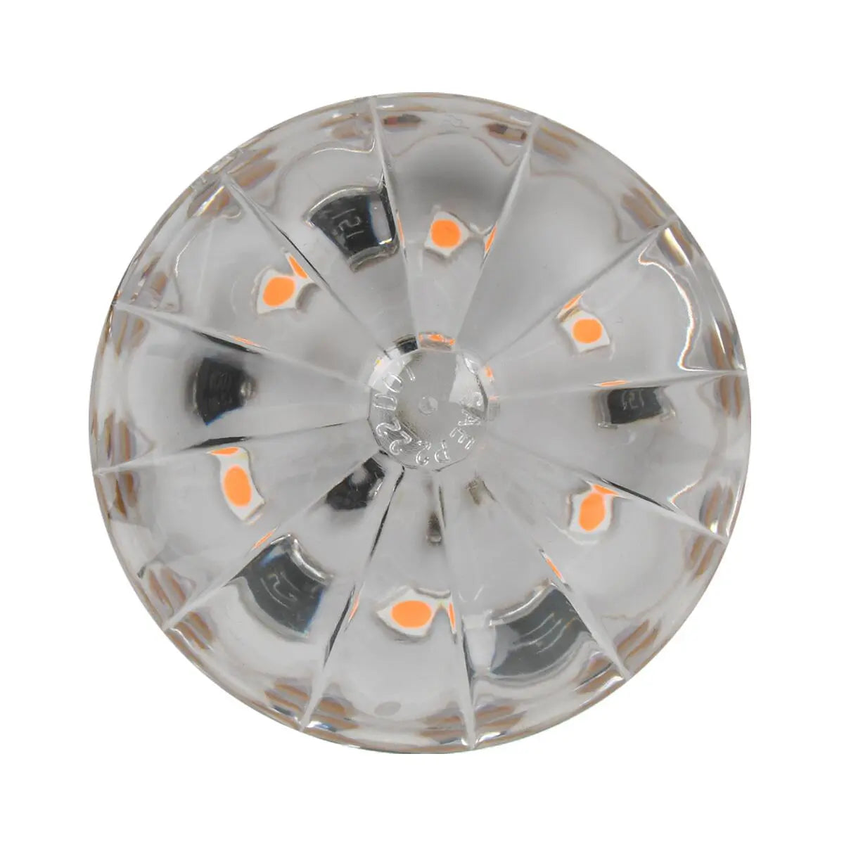 79531- 2″ WATERMELON LED LIGHT-AMBER/CLEAR