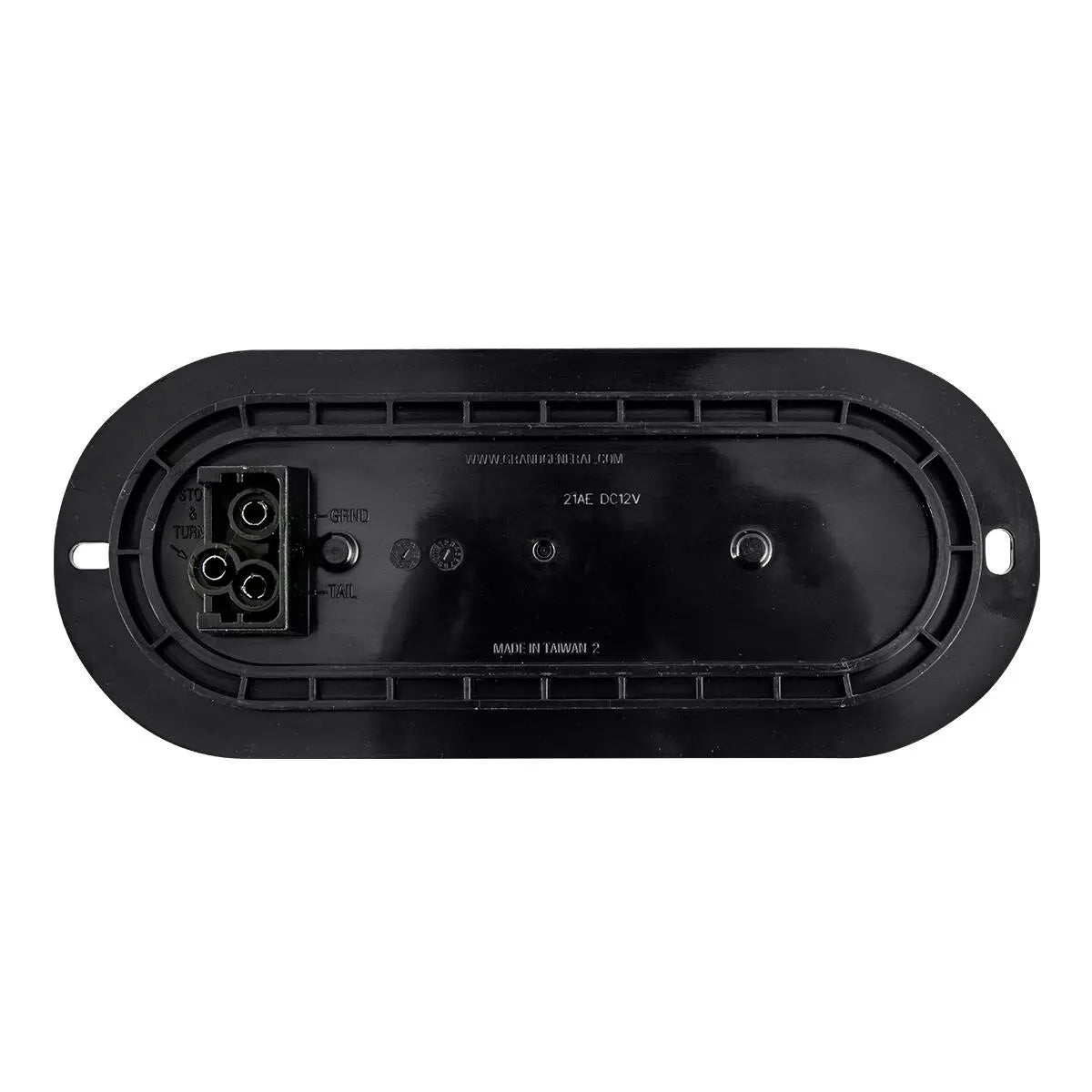 87740- OVAL FLANGE MOUNT LED FLEET SEALED LIGHT-AMBER/AMBER