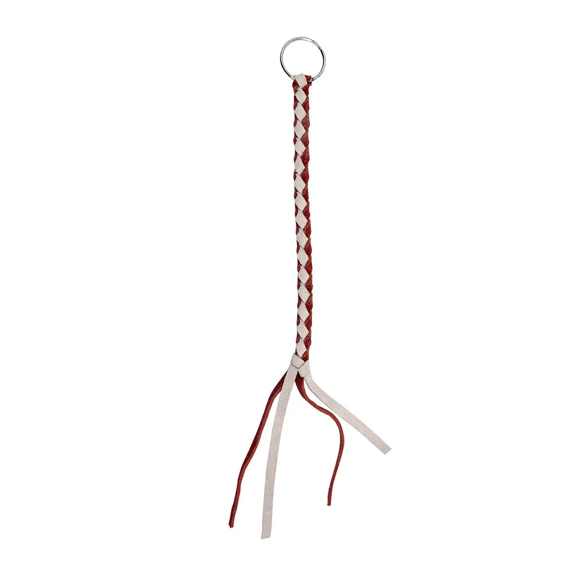 99497- AIR HORN PULL BRAIDED CORD-RED/WHITE