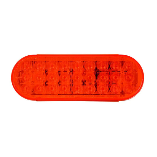 74862- OVAL SMART DYNAMIC SEQUENTIAL LED SEALED LIGHT RED/RED