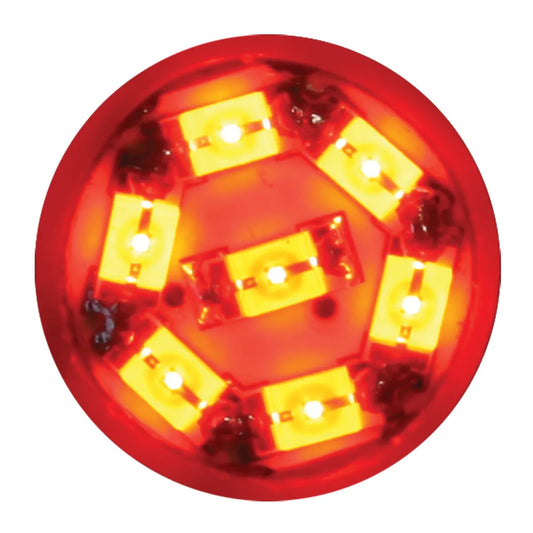 74903- 194/168 DOME TYPE 7 LED LIGHT BULB- RED