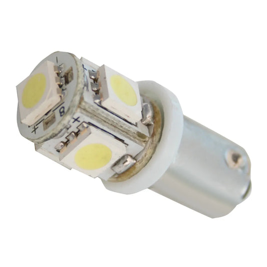 74954- 1895 TOWER STYLE 5 LED LIGHT BULB- WHITE 2 PK