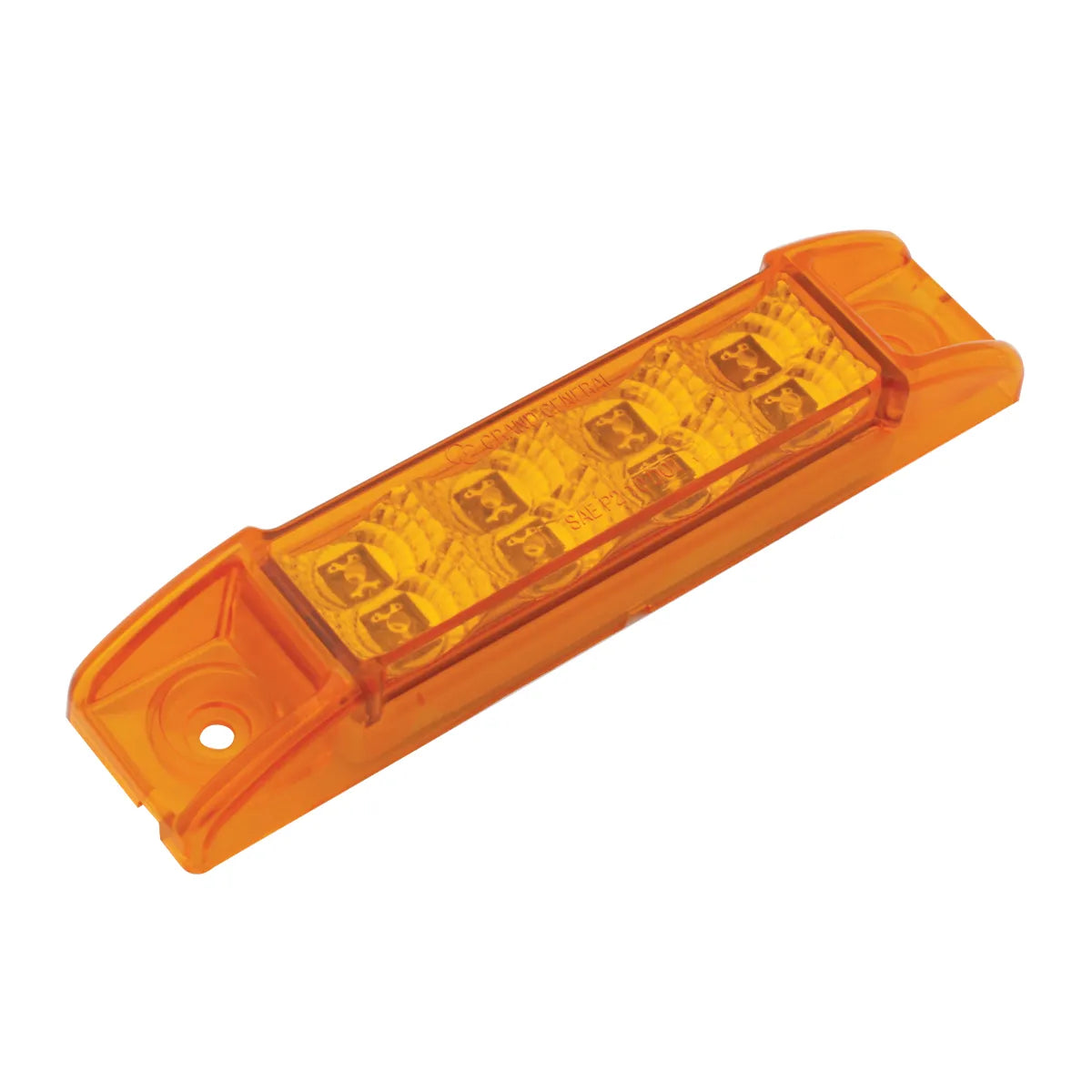 76270- SLIM RECTANGULAR SPYDER LED MARKER LIGHT- AMBER/AMBER