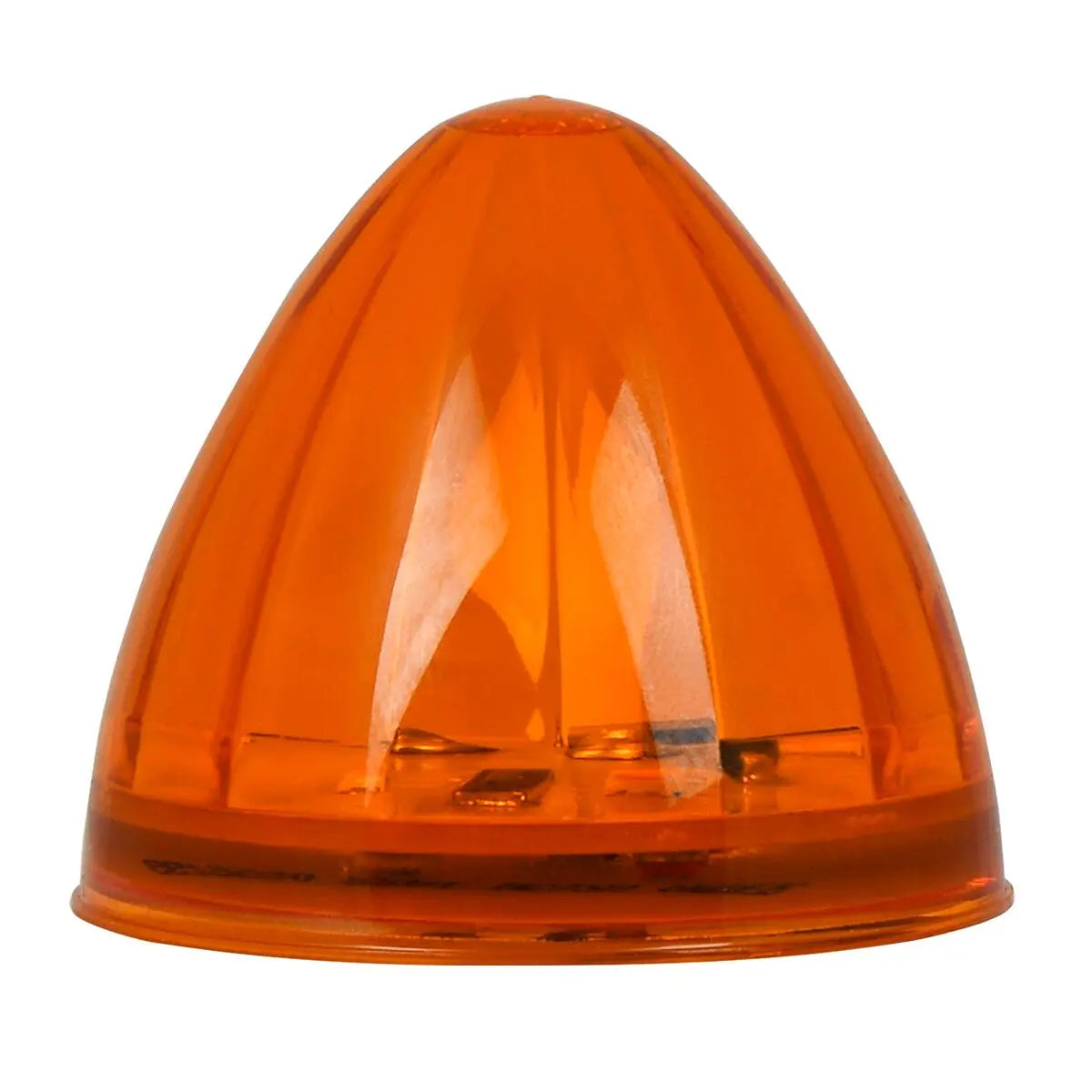 79540- 2-1/2″ WATERMELON LED LIGHT-AMBER/AMBER