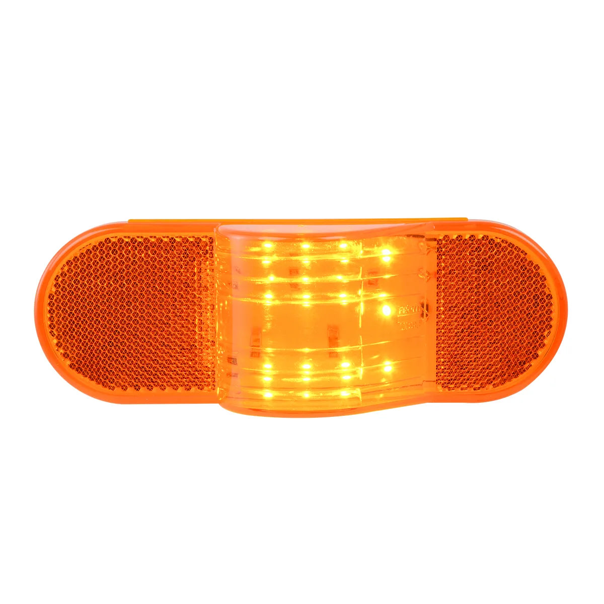 79995- OVAL SIDE MARKER & TURN 12 LED LIGHT W/ REFLECTOR