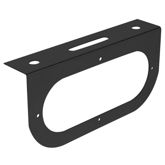 81380- Black Single Oval Light Bracket