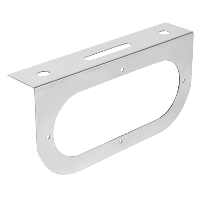 81382-Stainless Steel Single Oval Light Bracket