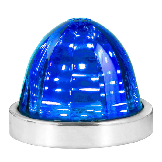 81945- CLASSIC WATERMELON SURFACE MOUNT LED LIGHT TURN/MARKER LIGHT-BLUE/BLUE