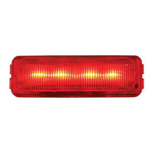 84445- MEDIUM RECTANGULAR LED LIGHT-RED/RED